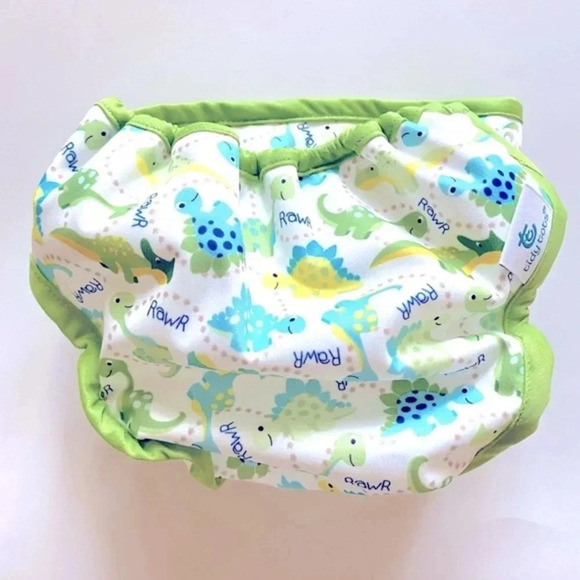 Tiny Tots Dinosaur Diaper Cover One Size - Picture 2 of 7